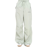 Hinnominate Green Nylon Women Trouser